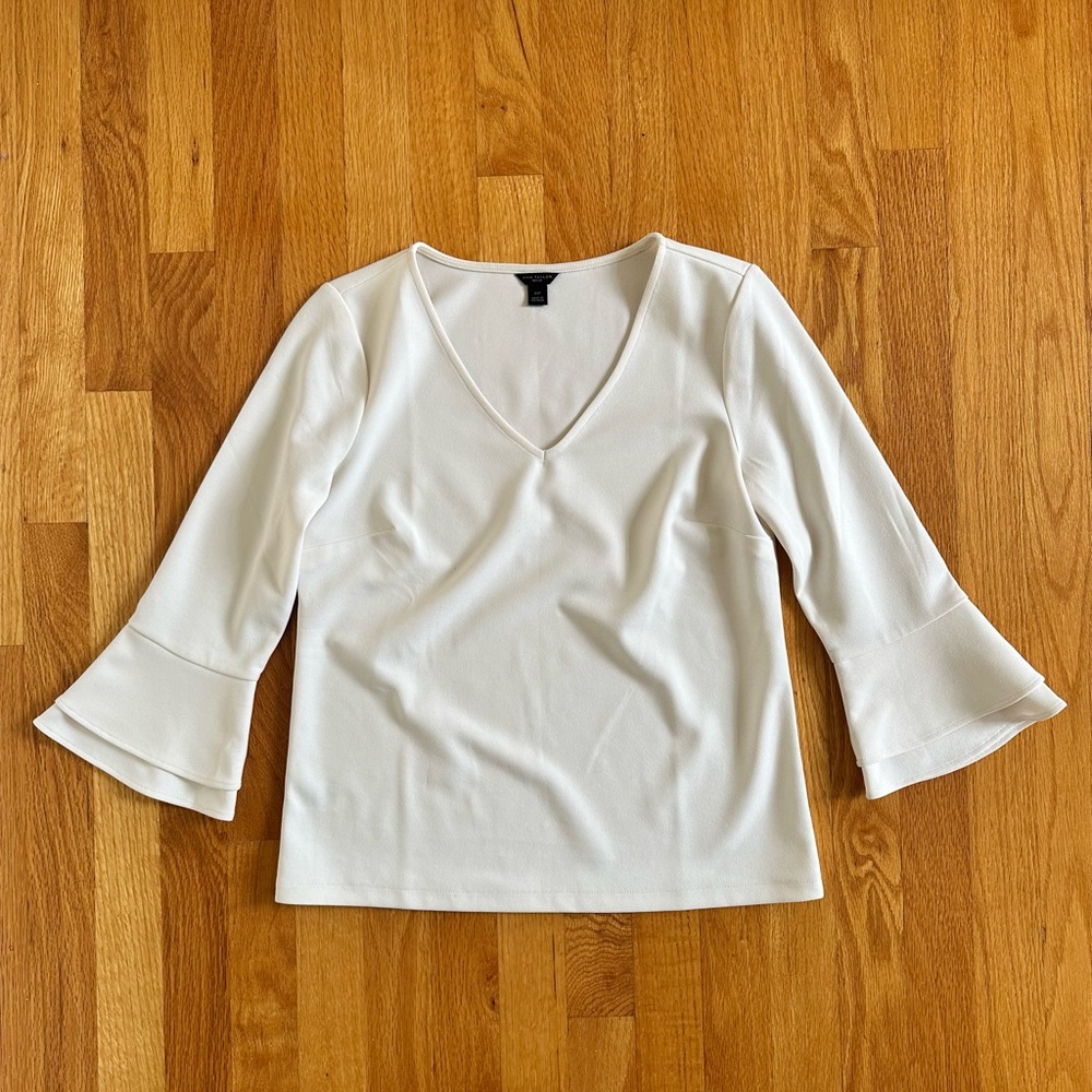 Ann Taylor White Top
